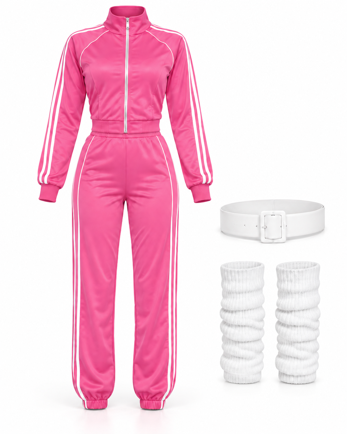 Pink Screen Star Y2K Costume Set
