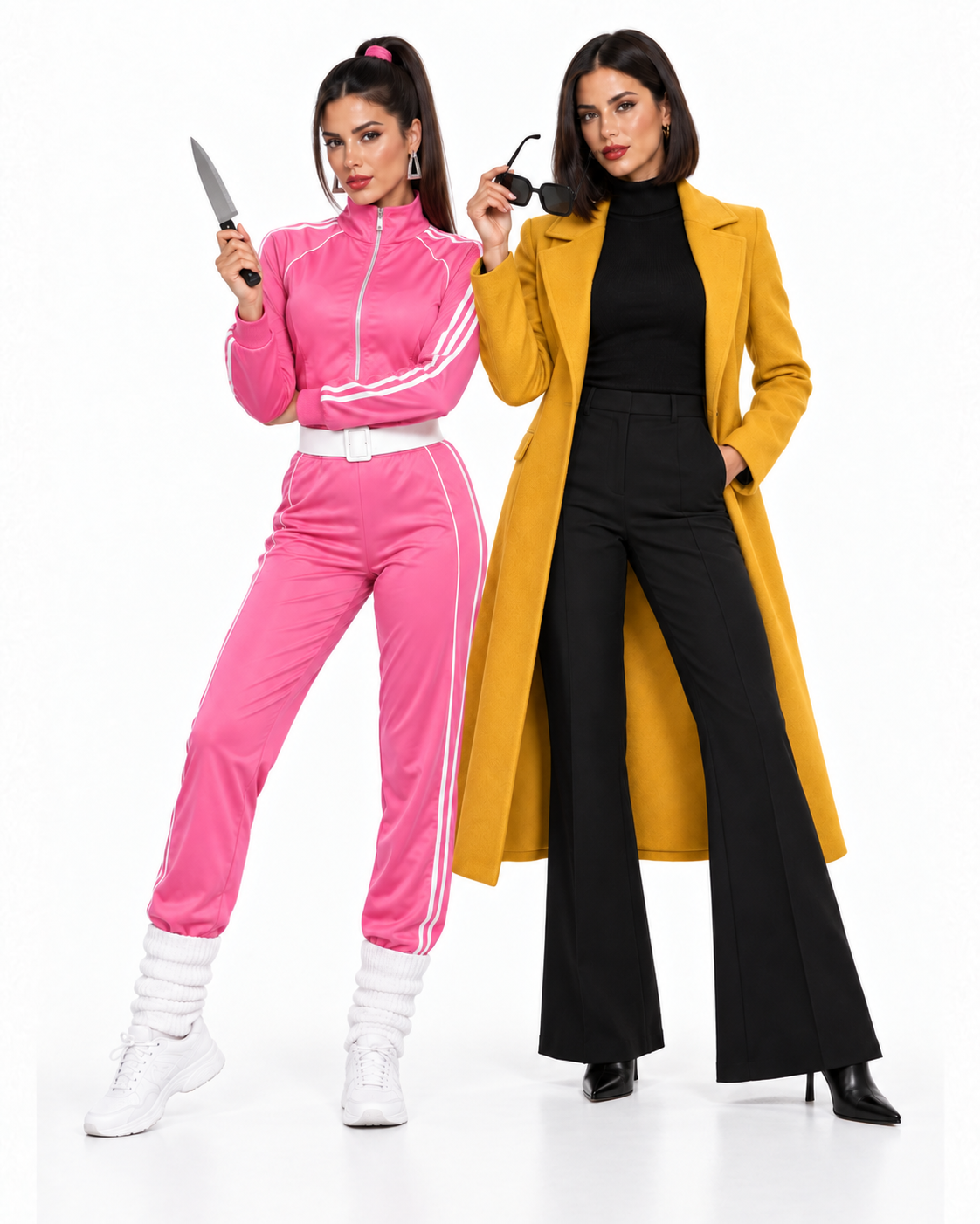 Yellow Screen Icon Costume Set
