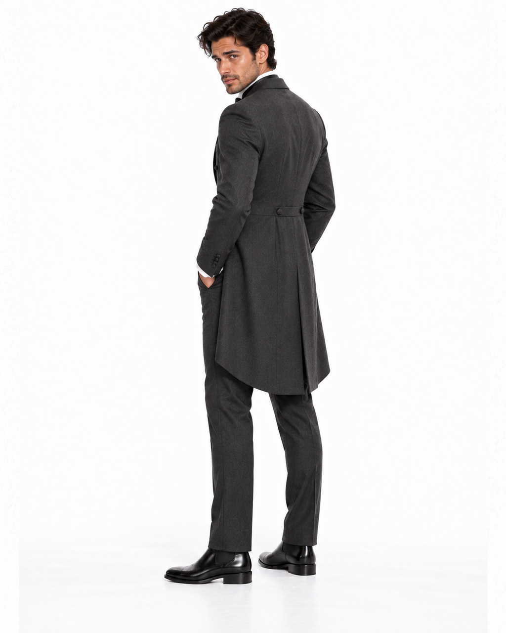 Shy Victorian Groom Costume Set
