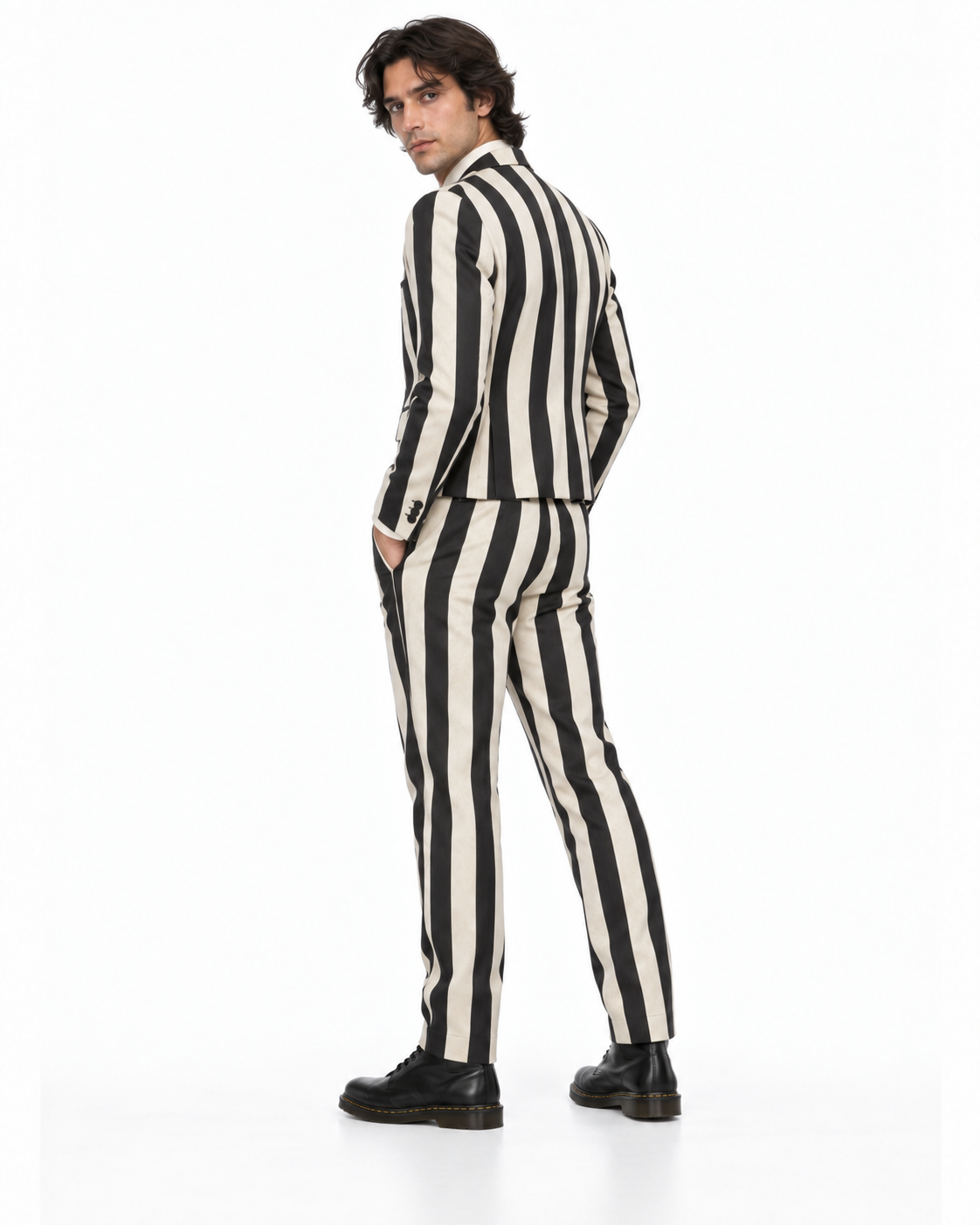 Striped Afterlife Showman Costume Set