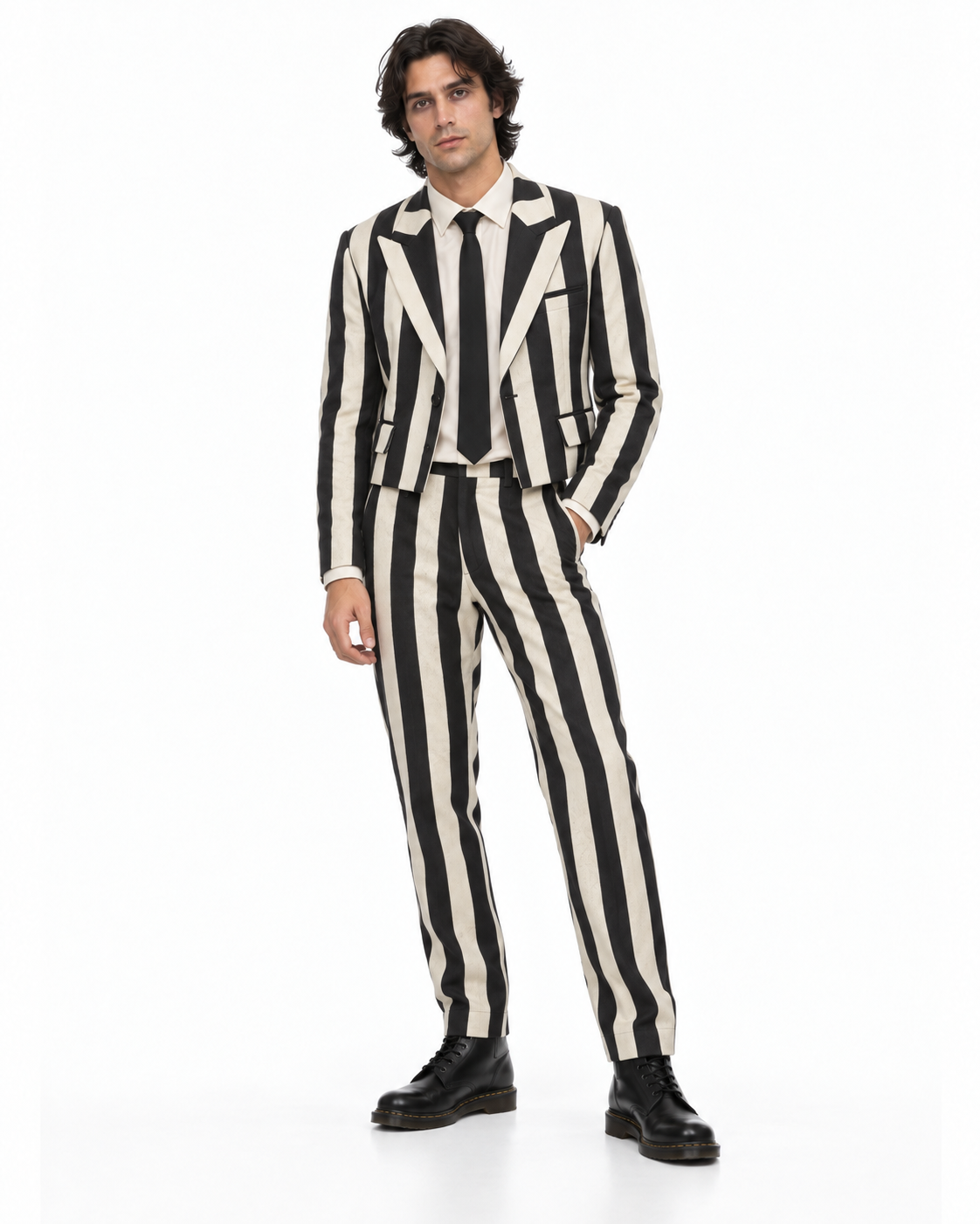 Striped Afterlife Showman Costume Set