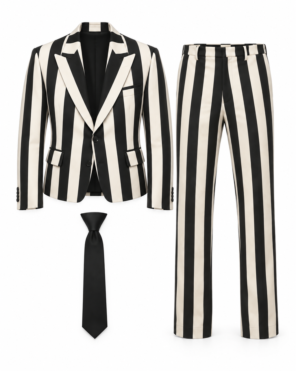 Striped Afterlife Showman Costume Set