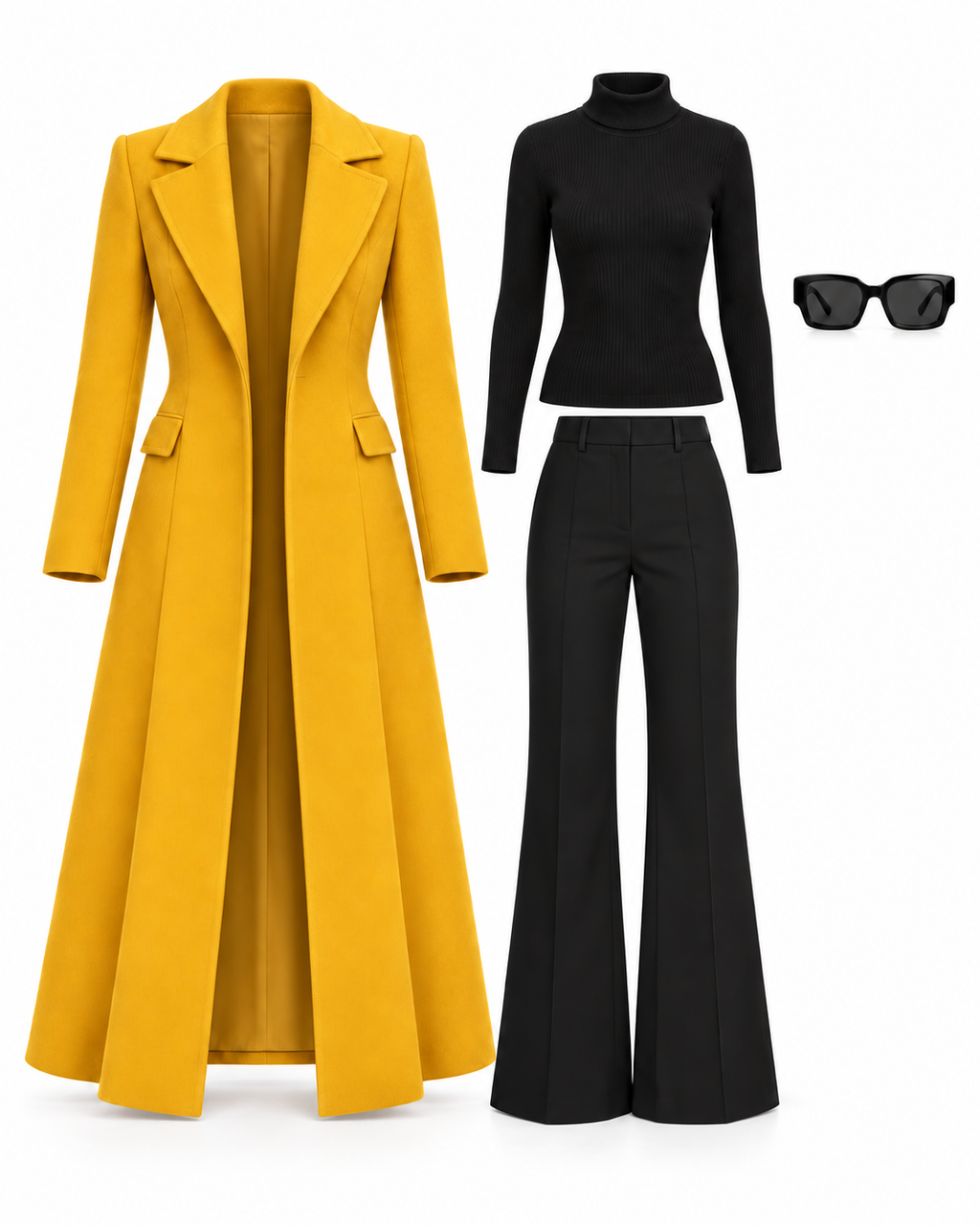 Yellow Screen Icon Costume Set